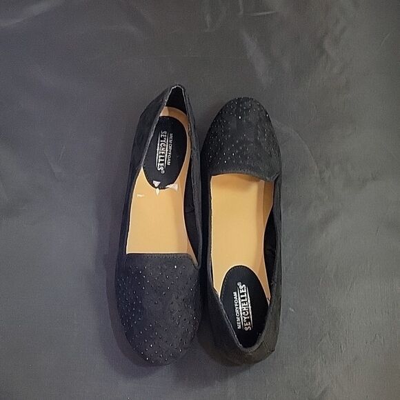 SEYCHELLES ANTHROPOLOGIE BRAND KAMI MEMORY FOAM ROUND TOE SLIP-ON WOMEN"S FLATS - Picture 5 of 13